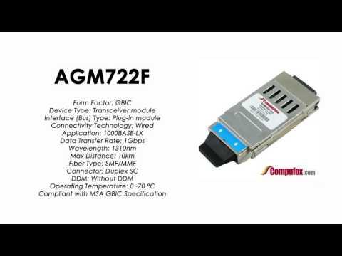 AGM722F  |  Netgear Compatible 1000BASE-LX 1310nm 10km GBIC